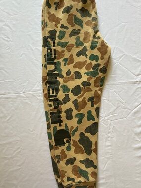 Carhartt Kids Camo Joggers in Tan, Brown & Green